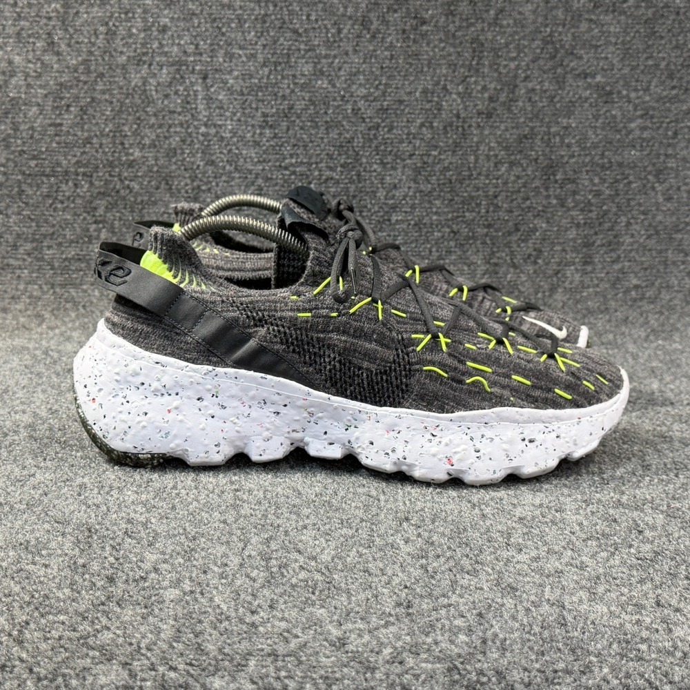 Nike Space Hippie 04 Running Shoes Men's 12 Black Grey Athletic Run‎ Training
